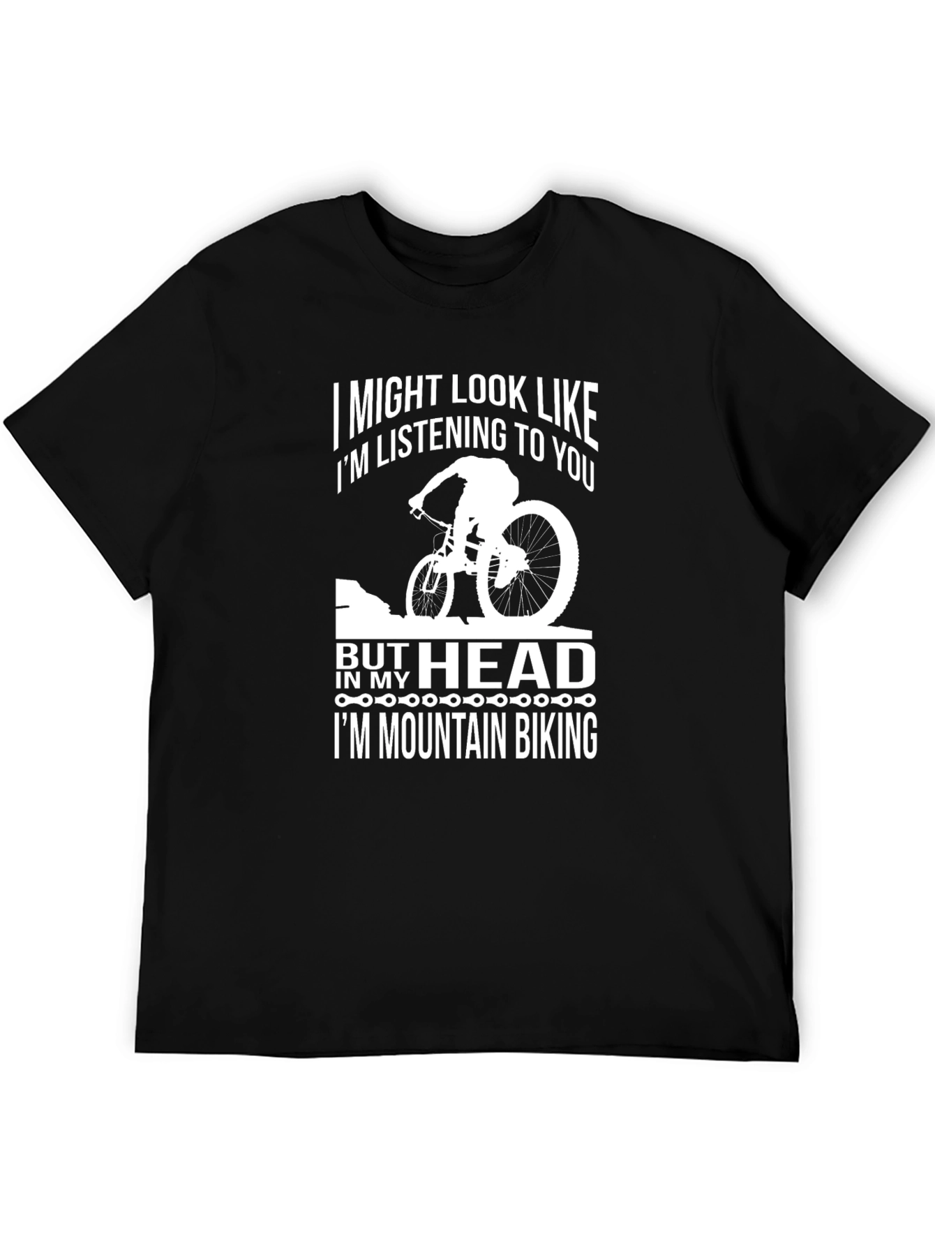 Mountain Biking T-Shirt - Funny Biker Tee