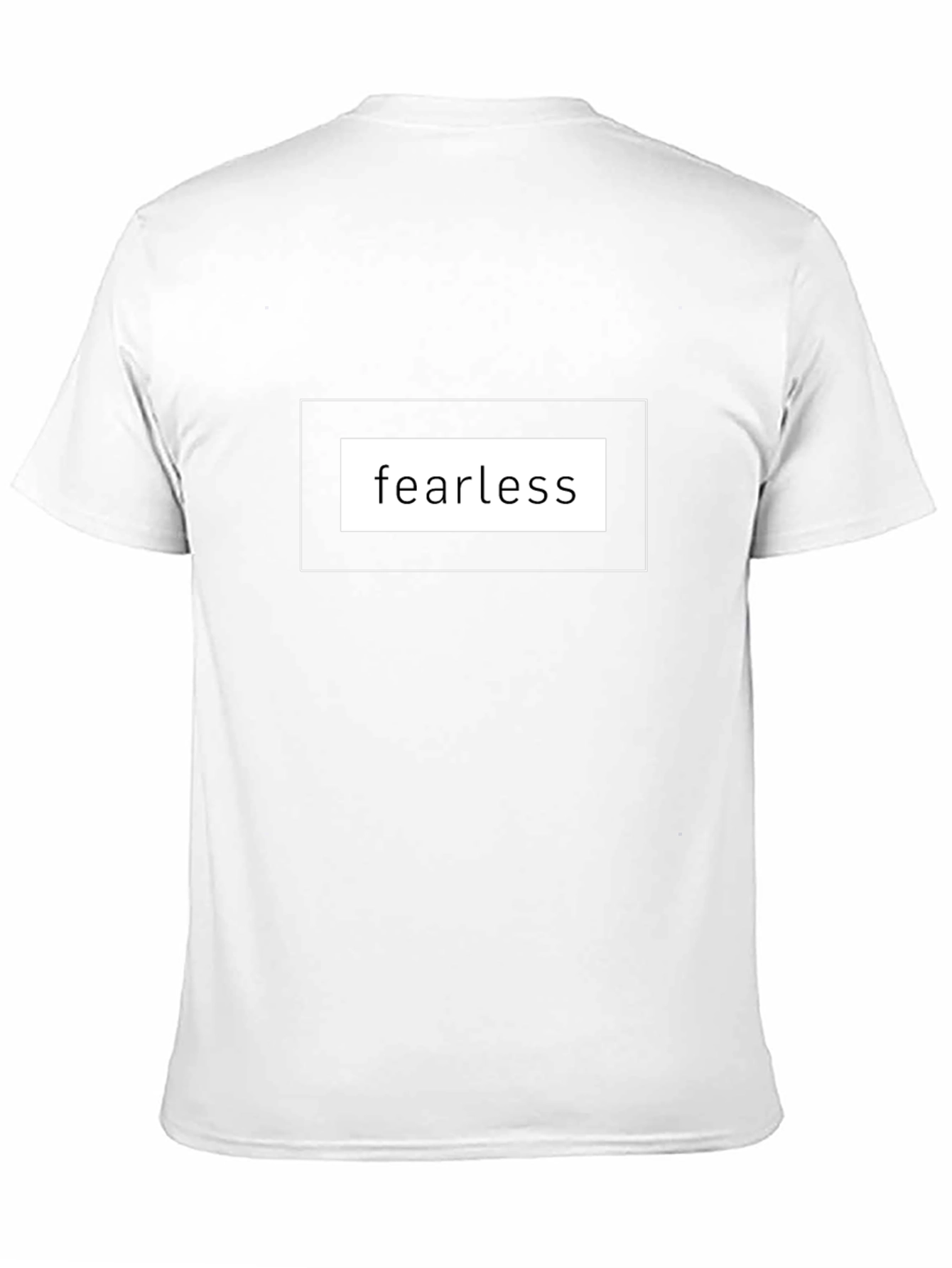 Fearless Graphic Tee - Black Short Sleeve