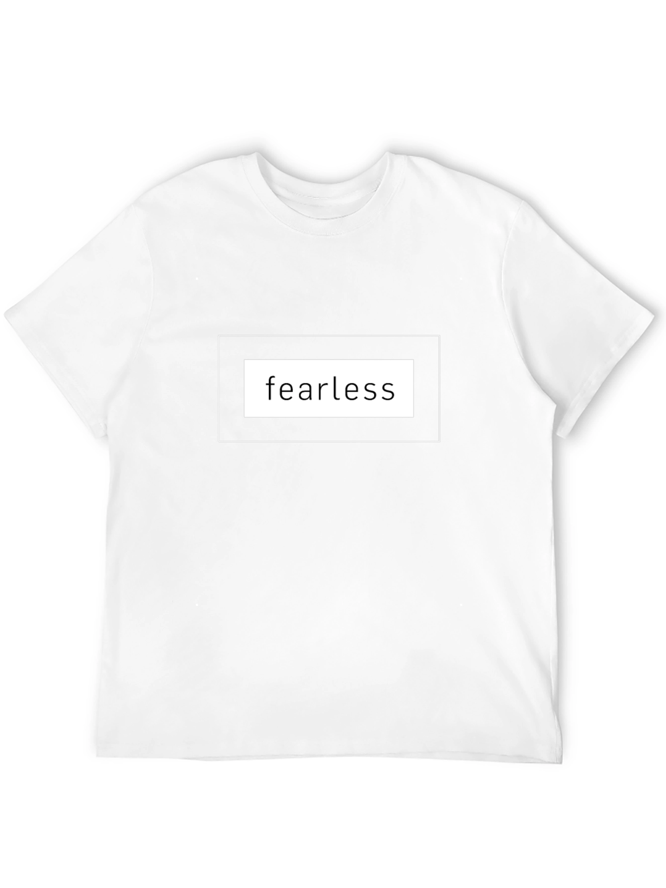 Fearless Graphic Tee - Black Short Sleeve