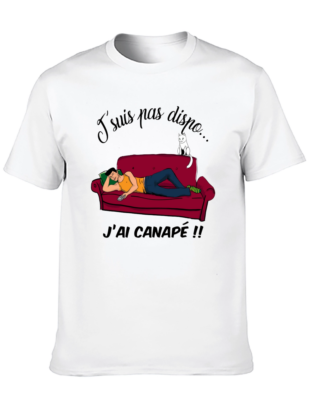 Relaxed Couch Potato T-Shirt