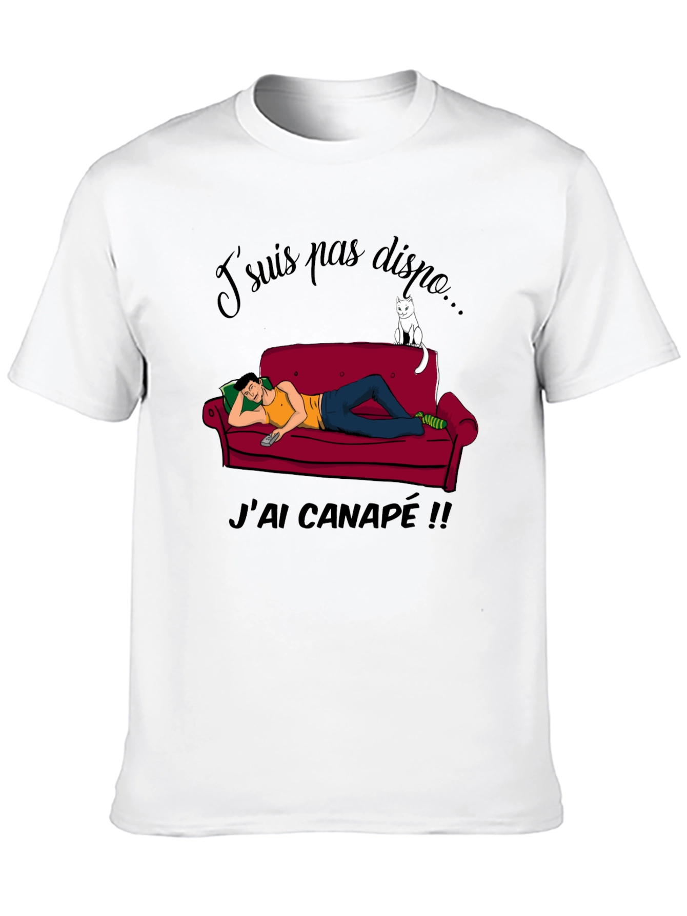 Relaxed Couch Potato T-Shirt