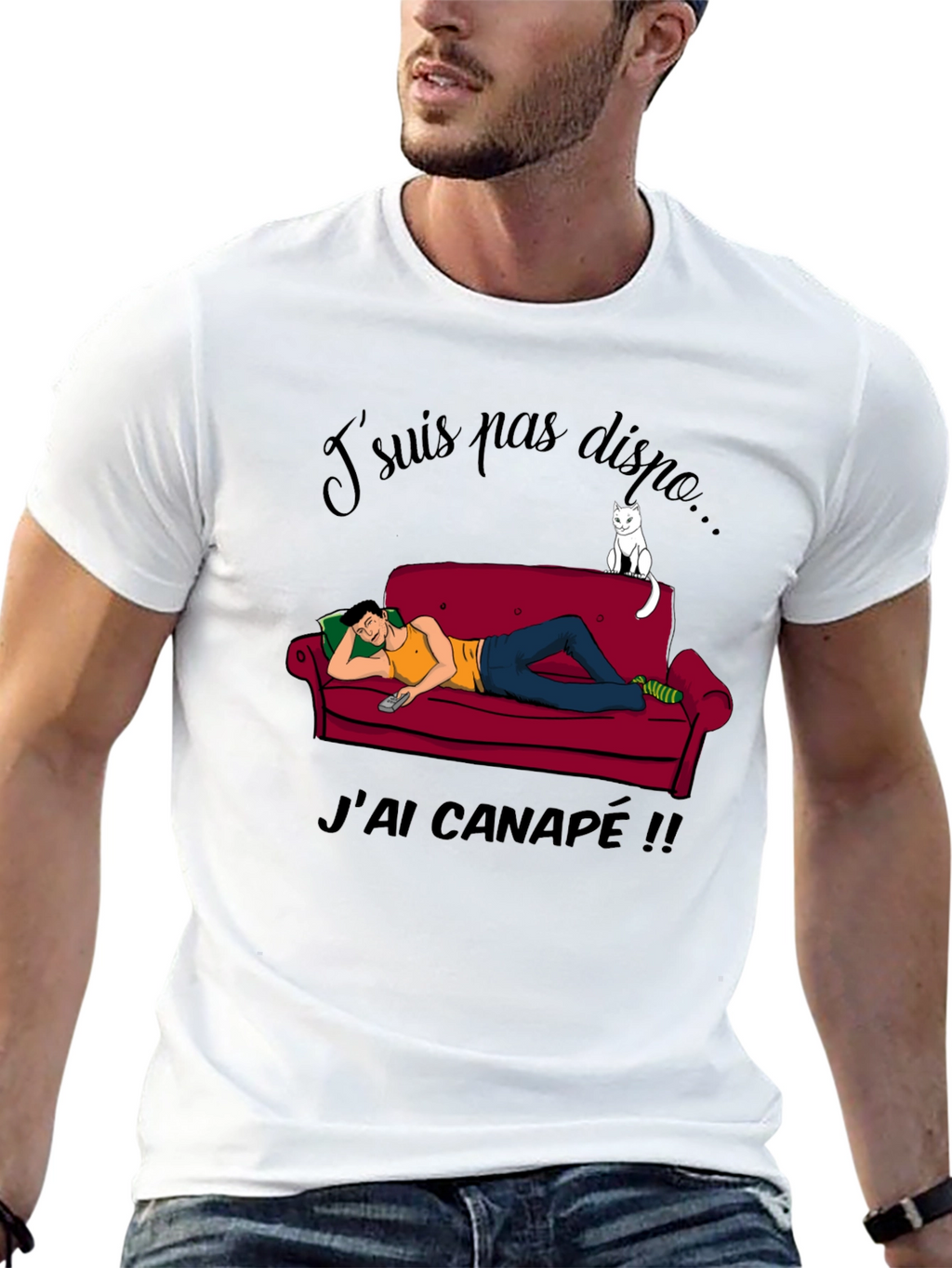 Relaxed Couch Potato T-Shirt