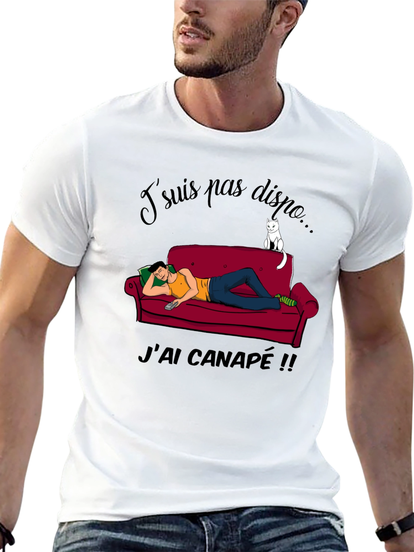 Relaxed Couch Potato T-Shirt