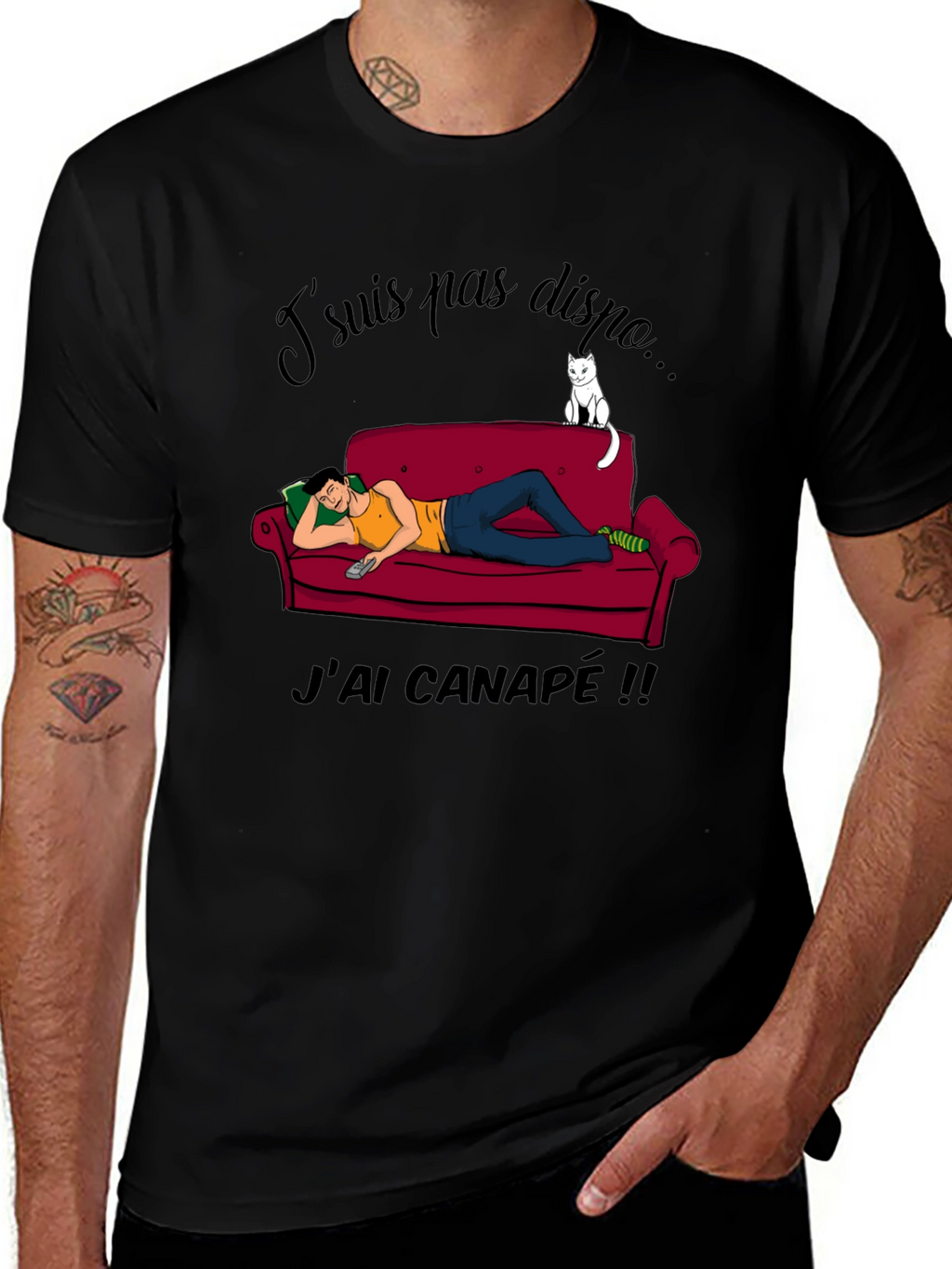 Relaxed Couch Potato T-Shirt