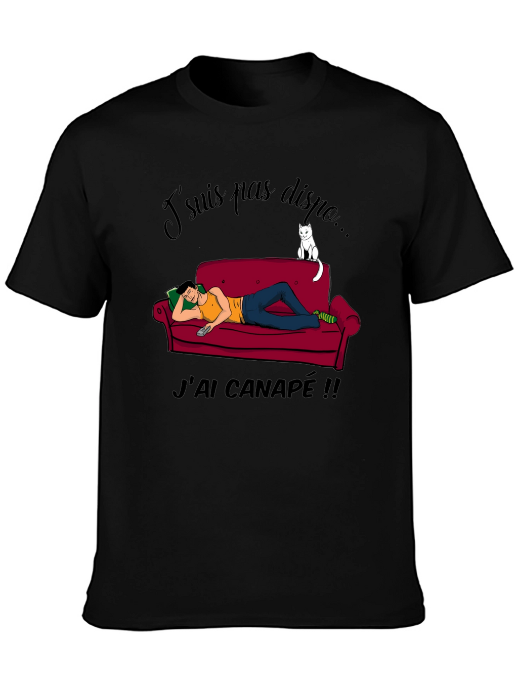 Relaxed Couch Potato T-Shirt