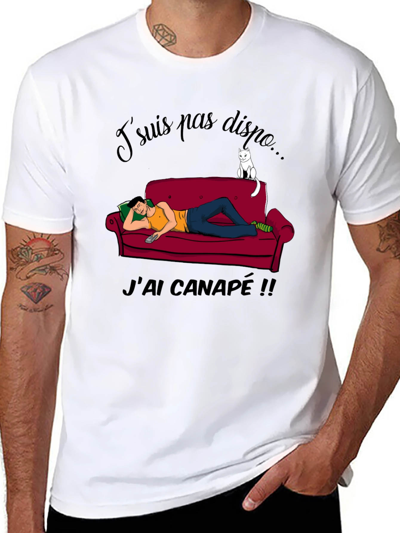 Relaxed Couch Potato T-Shirt