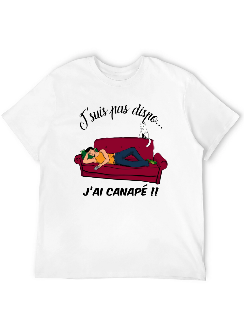 Relaxed Couch Potato T-Shirt