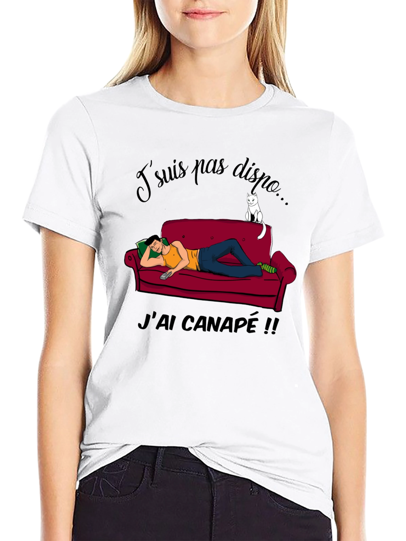 Relaxed Couch Potato T-Shirt