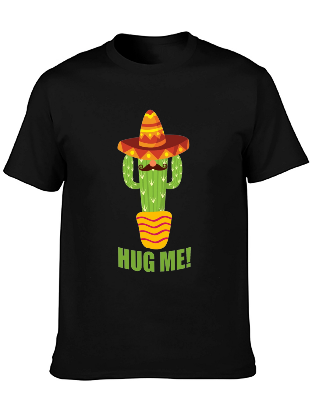 Cactus Hug Me! T-Shirt - Quirky Graphic Tee
