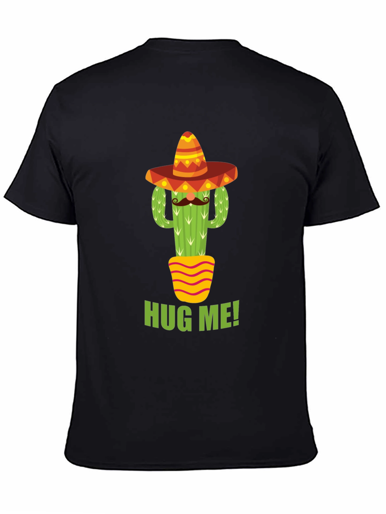 Cactus Hug Me! T-Shirt - Quirky Graphic Tee