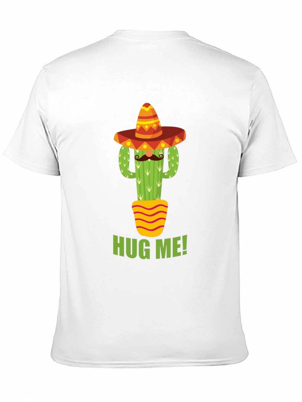 Cactus Hug Me! T-Shirt - Quirky Graphic Tee