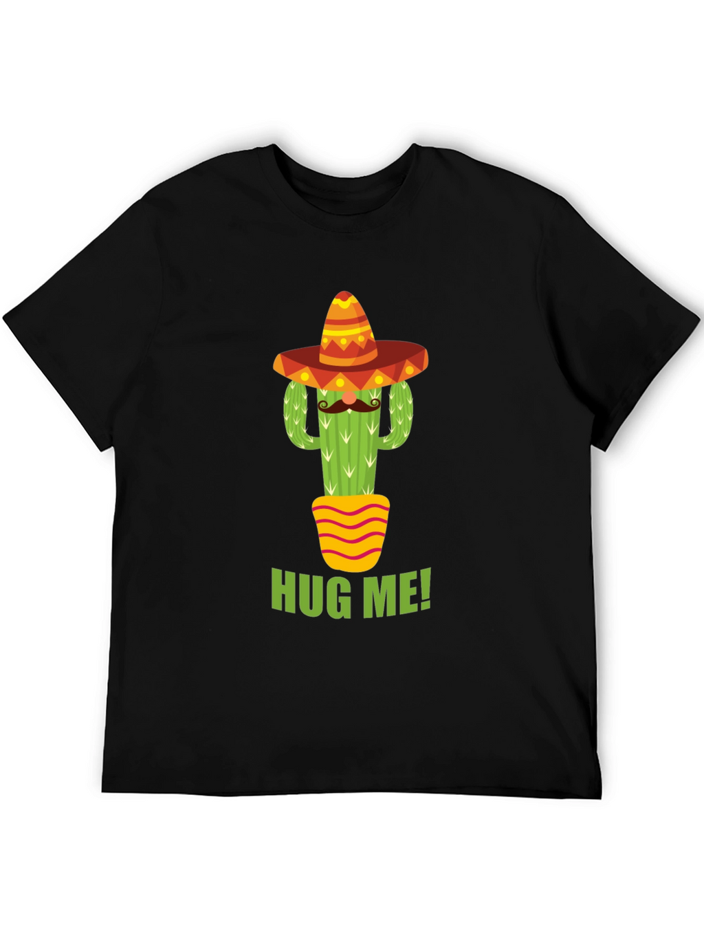 Cactus Hug Me! T-Shirt - Quirky Graphic Tee