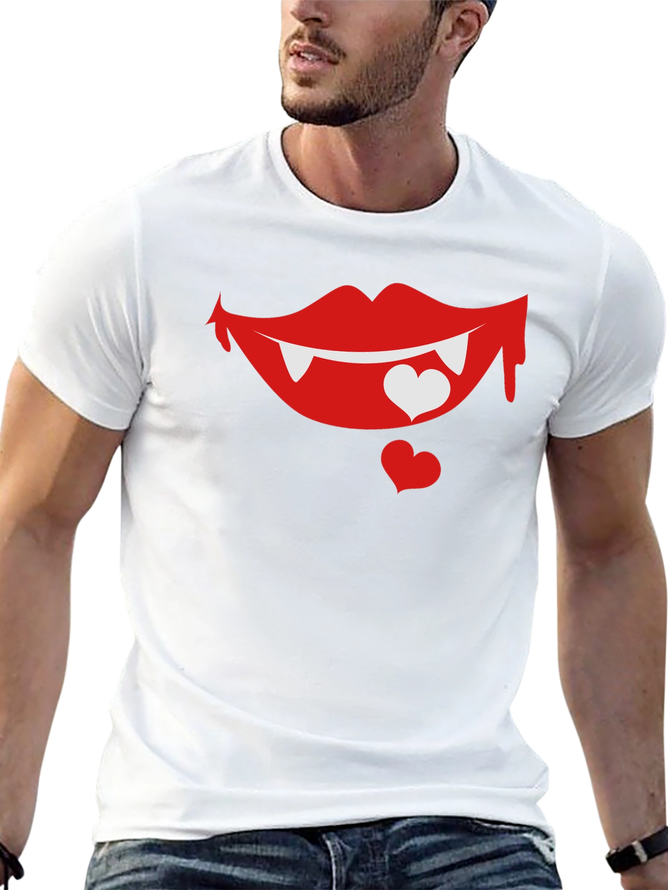 Vampire Love Bite Graphic T-Shirt