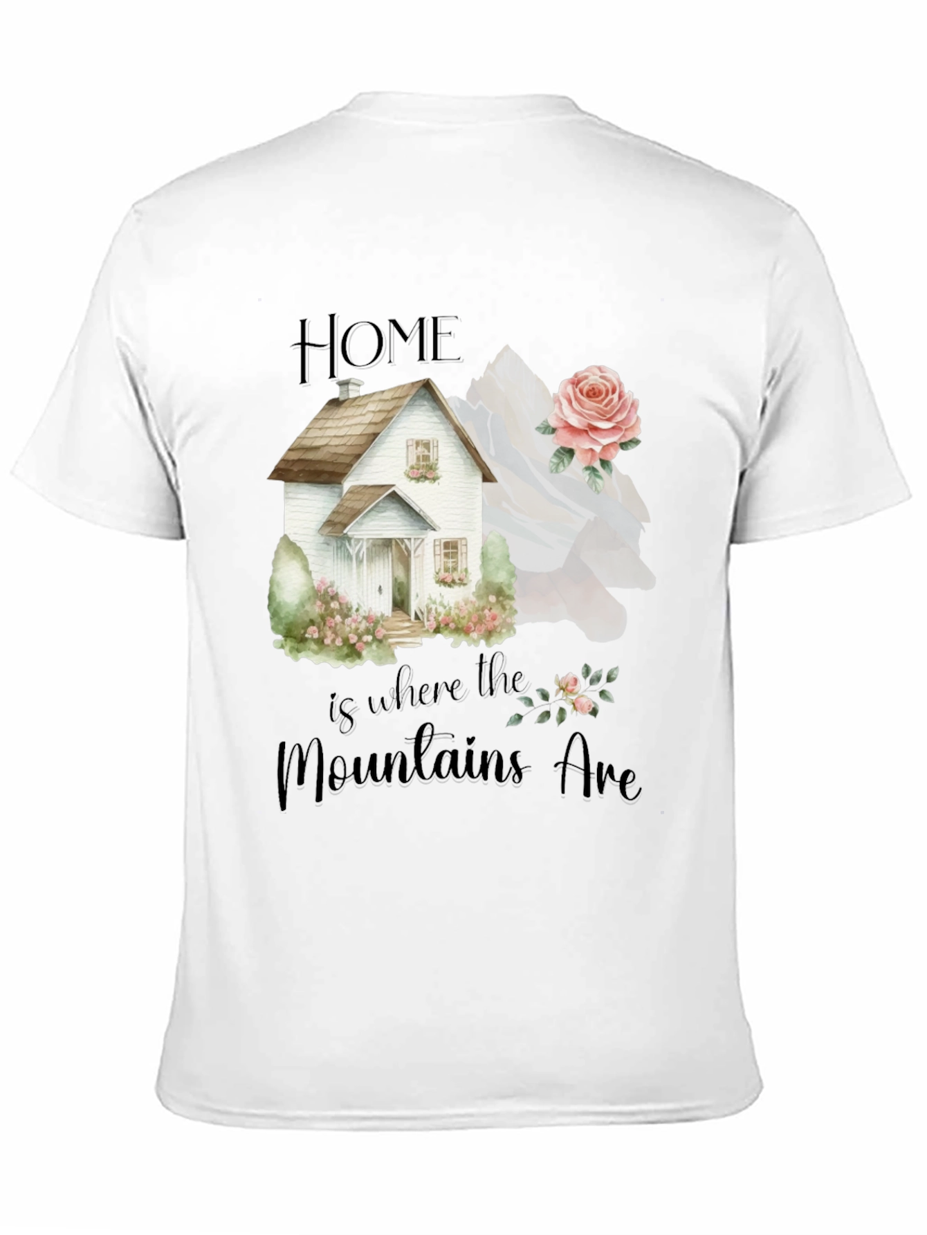 Home is Where the Mountains Are Graphic Tee
