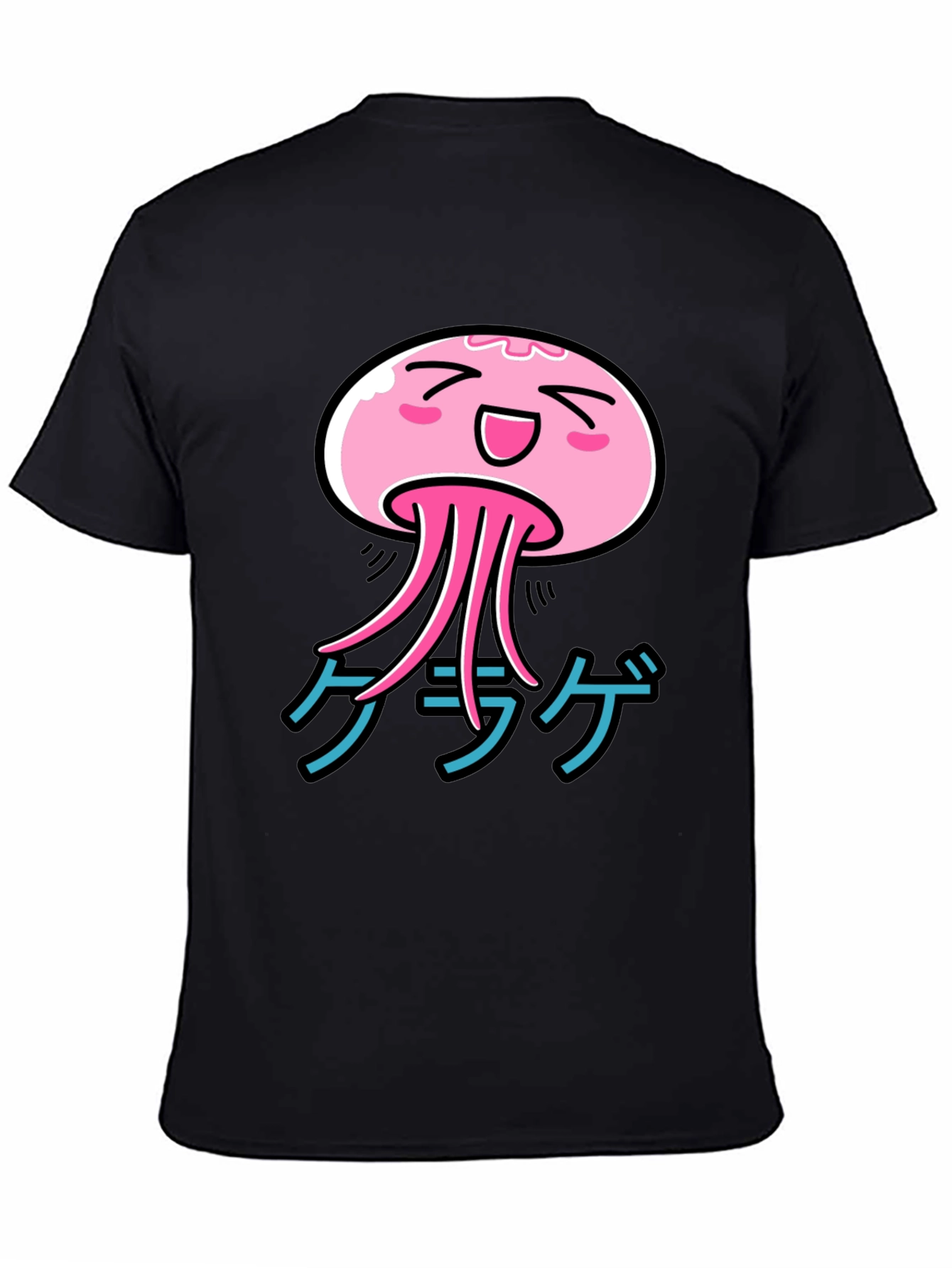 Kawaii Jellyfish Graphic T-Shirt
