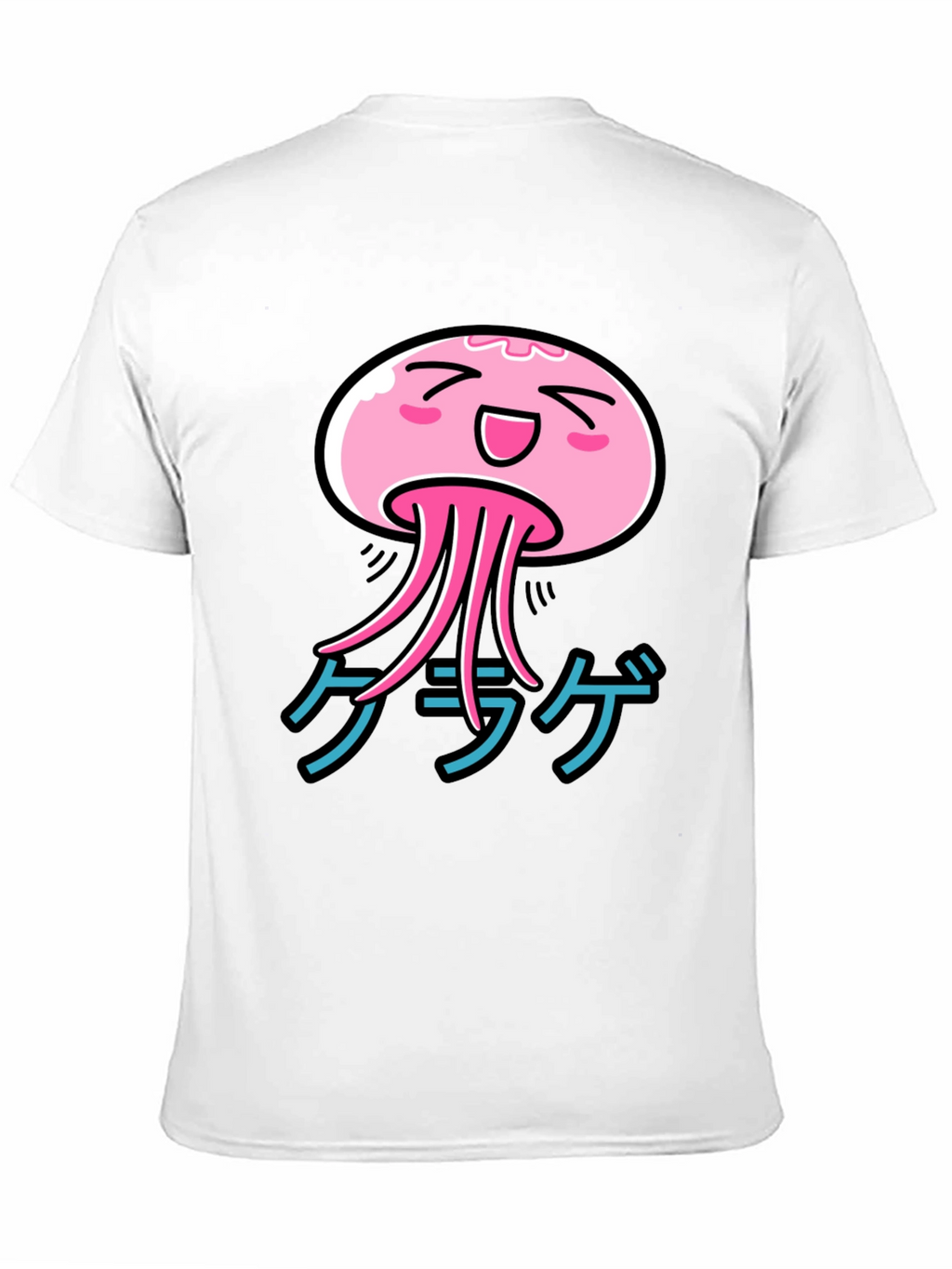 Kawaii Jellyfish Graphic T-Shirt