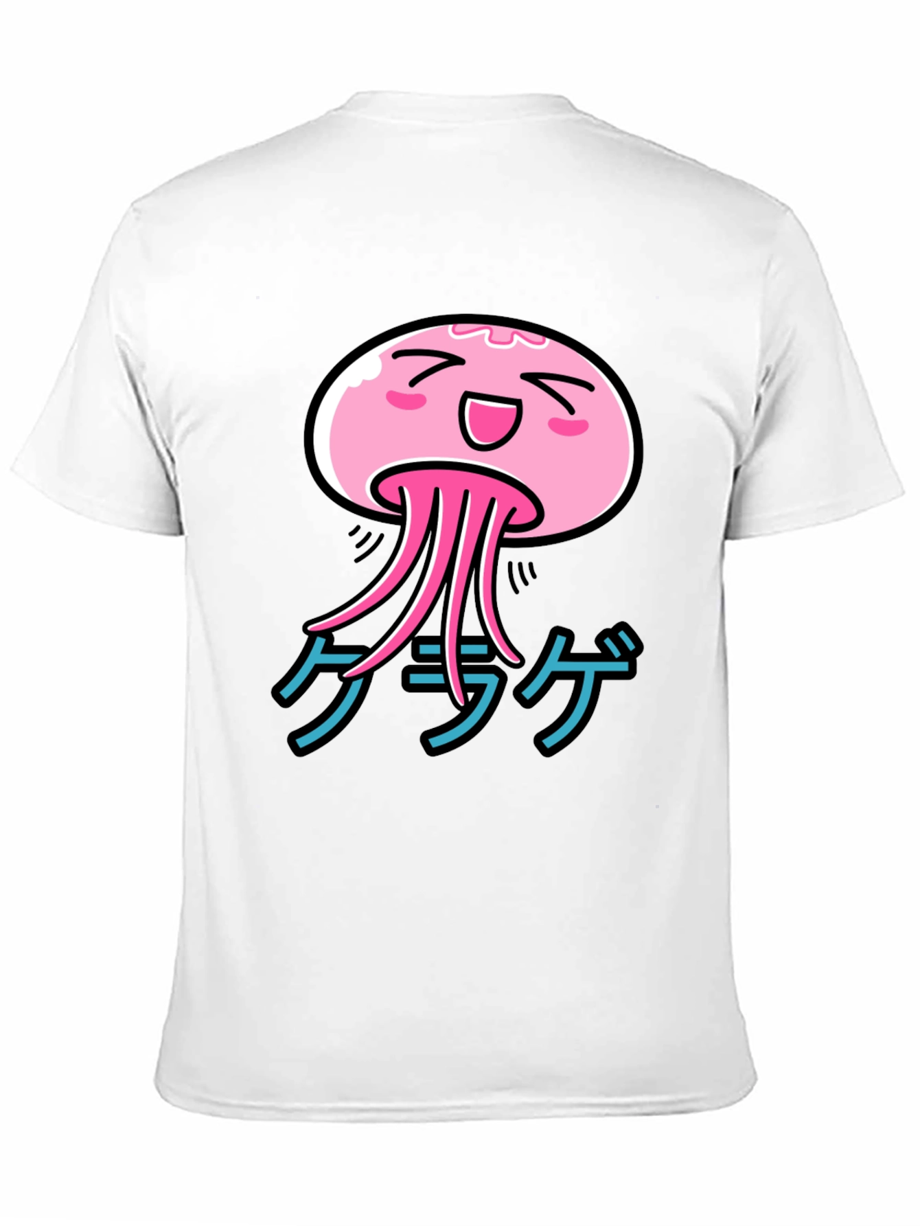 Kawaii Jellyfish Graphic T-Shirt