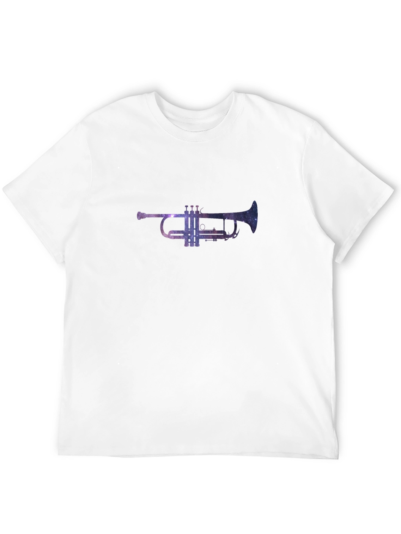 Cosmic Trumpet Graphic Tee - Black