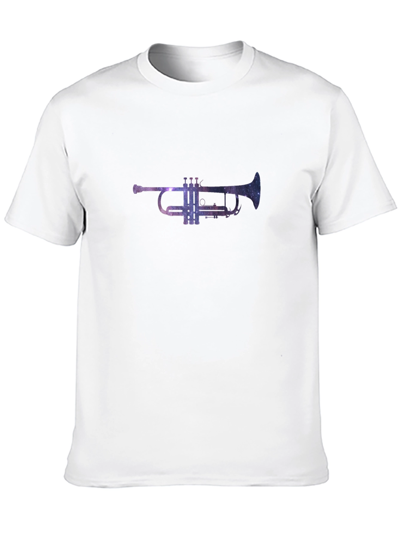 Cosmic Trumpet Graphic Tee - Black