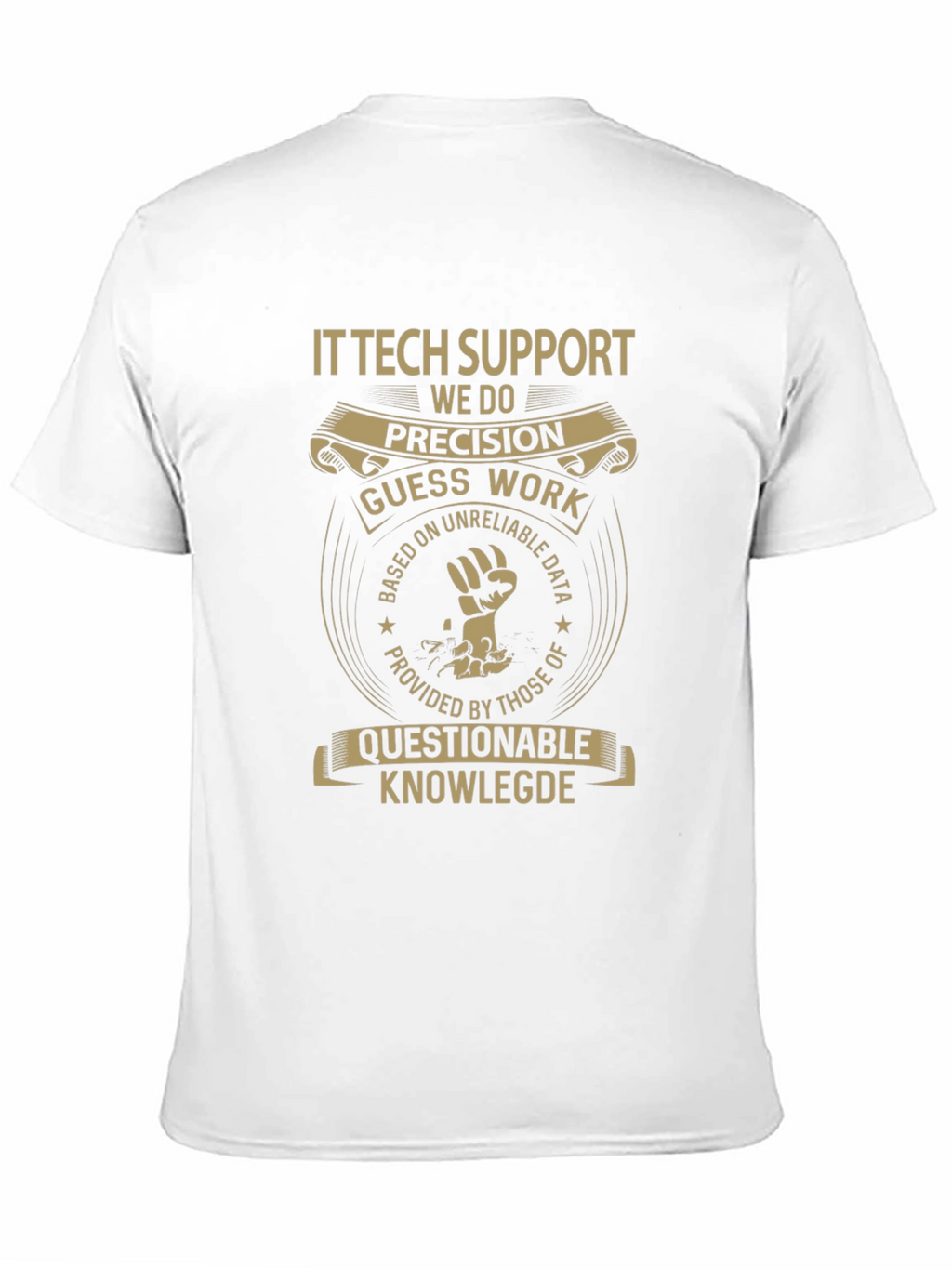 IT Tech Support Precision Graphic T-Shirt