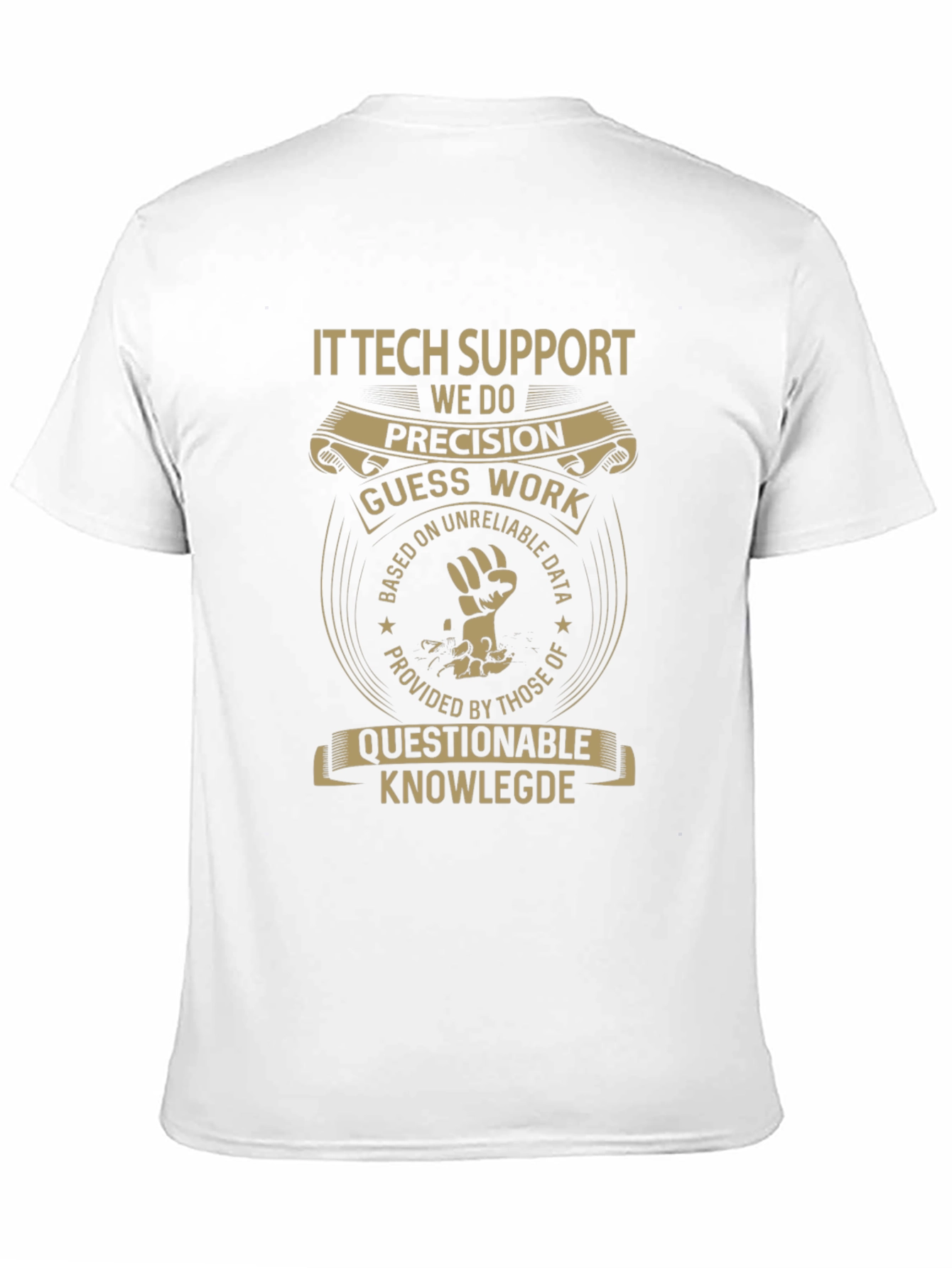 IT Tech Support Precision Graphic T-Shirt