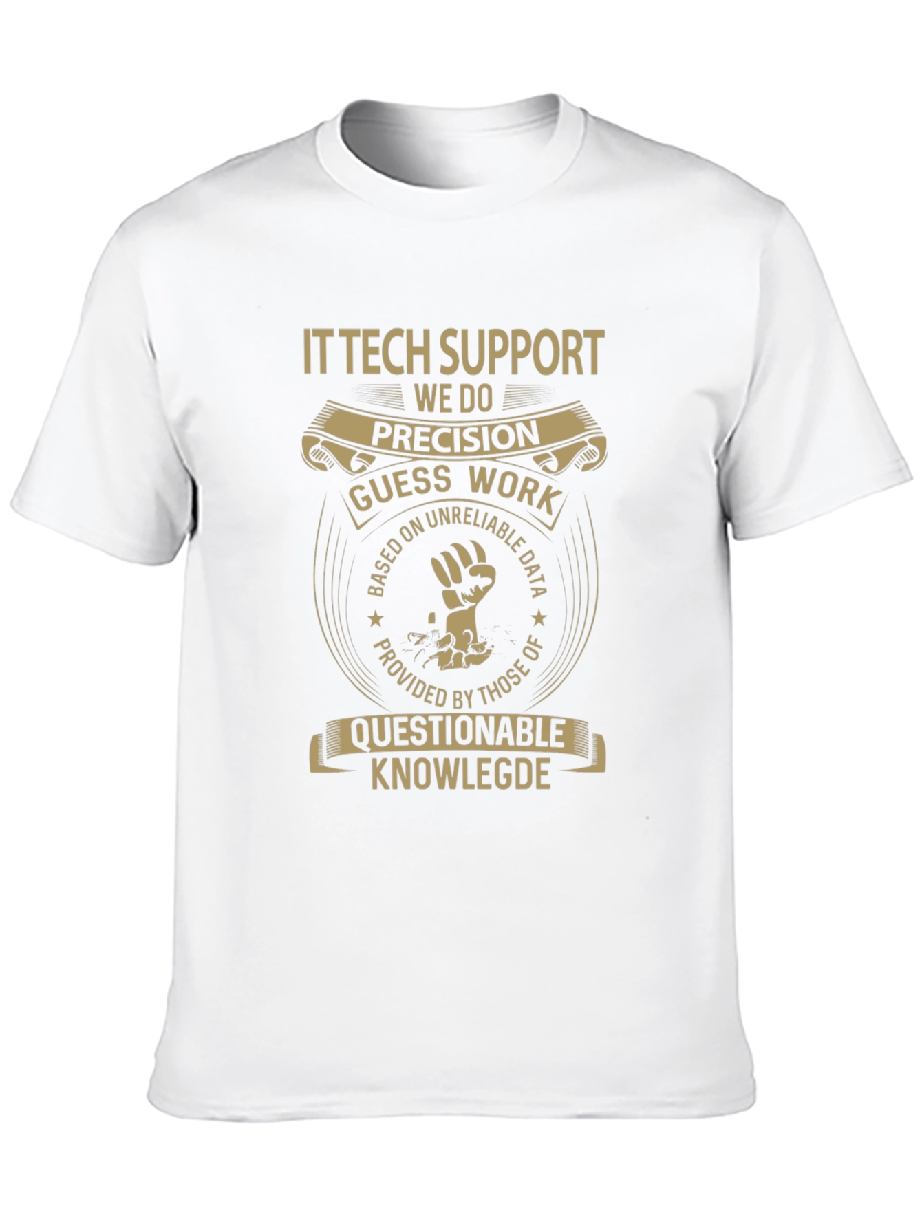 IT Tech Support Precision Graphic T-Shirt