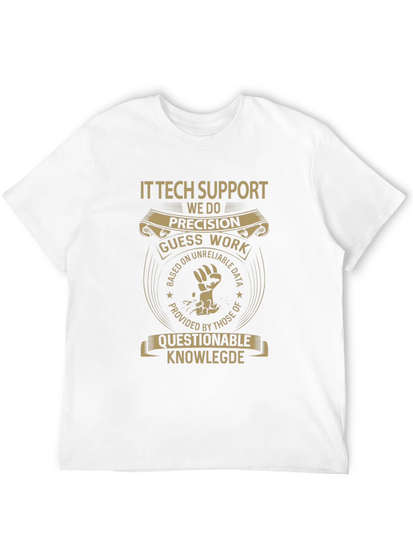 IT Tech Support Precision Graphic T-Shirt