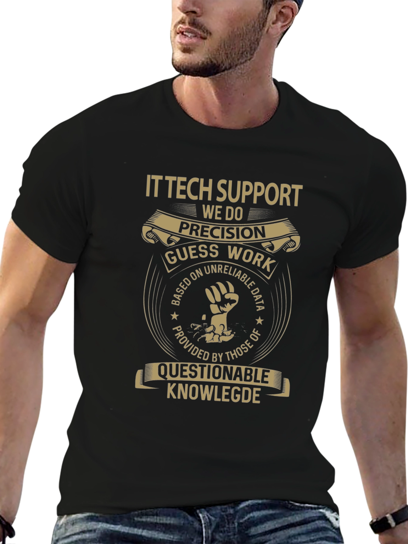IT Tech Support Precision Graphic T-Shirt