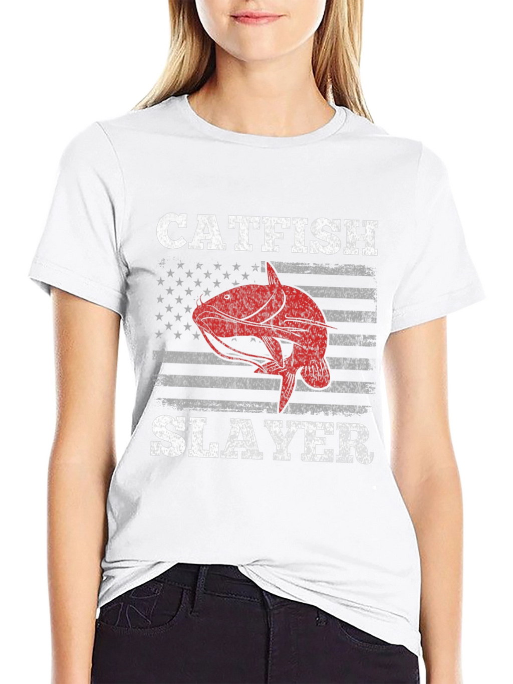Catfish Slayer Graphic T-Shirt