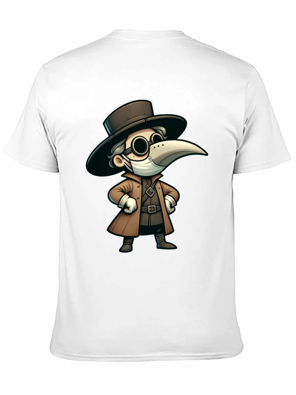 Plague Doctor Cartoon T-Shirt