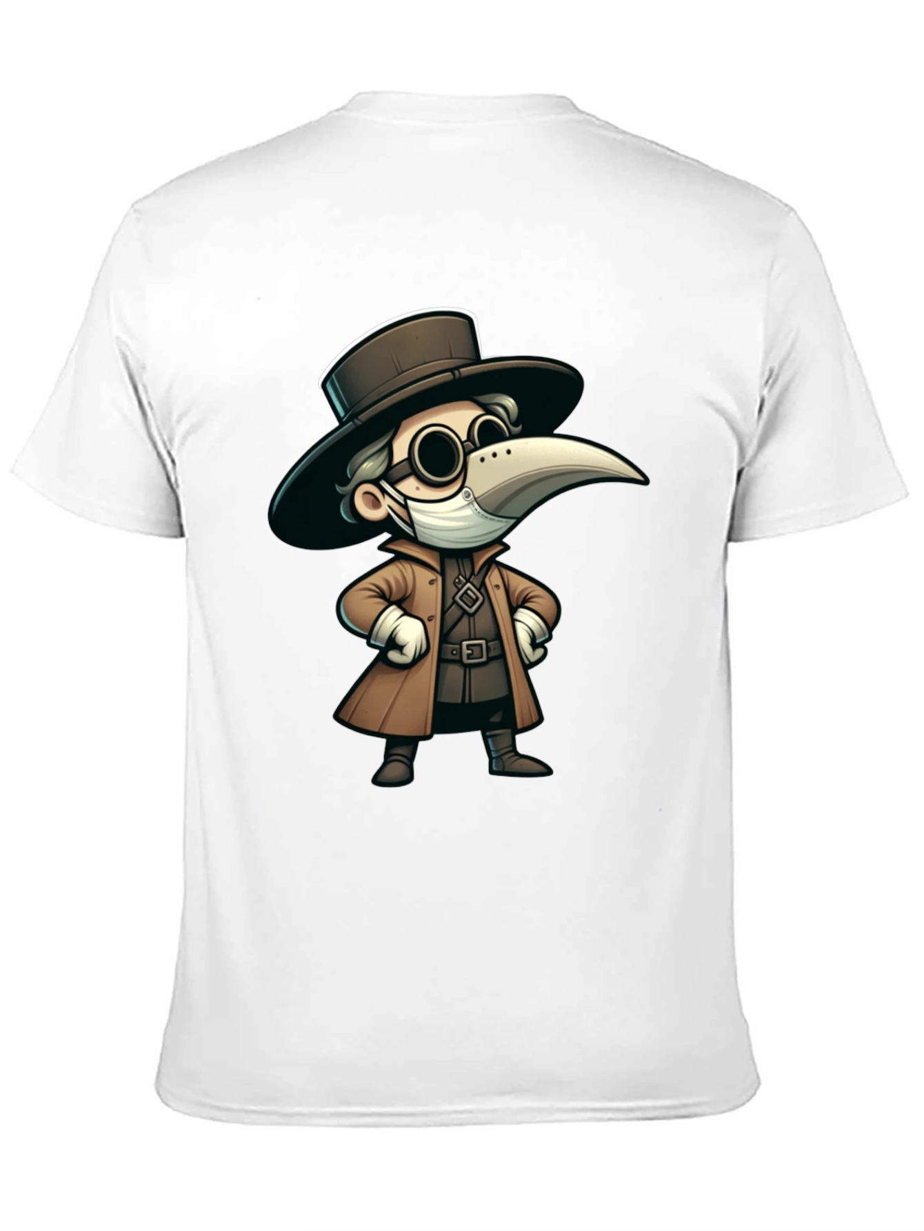 Plague Doctor Cartoon T-Shirt