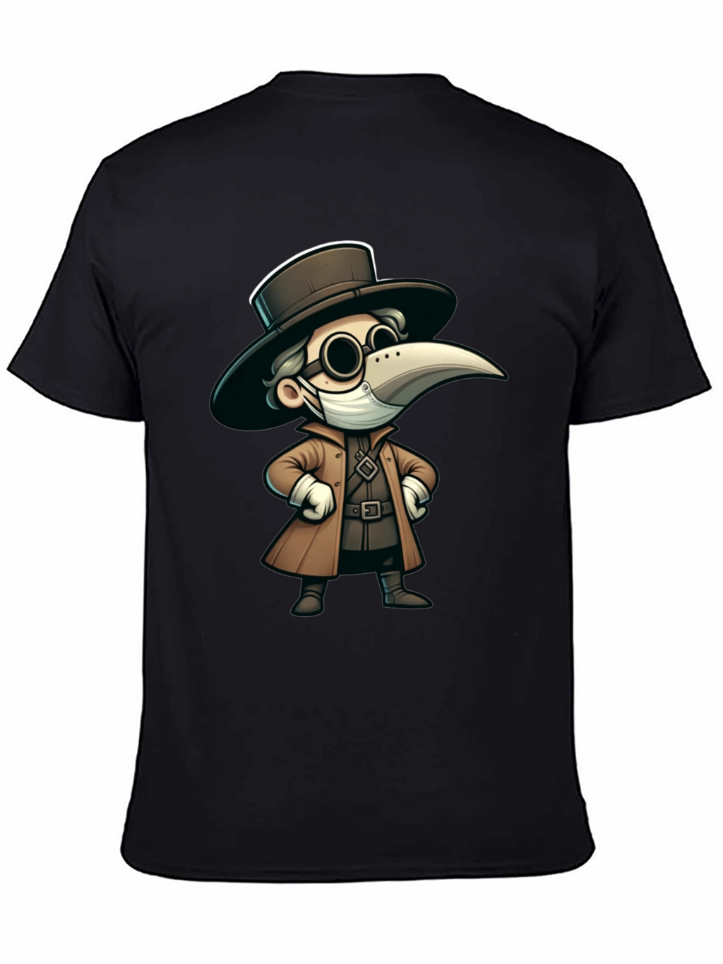 Plague Doctor Cartoon T-Shirt