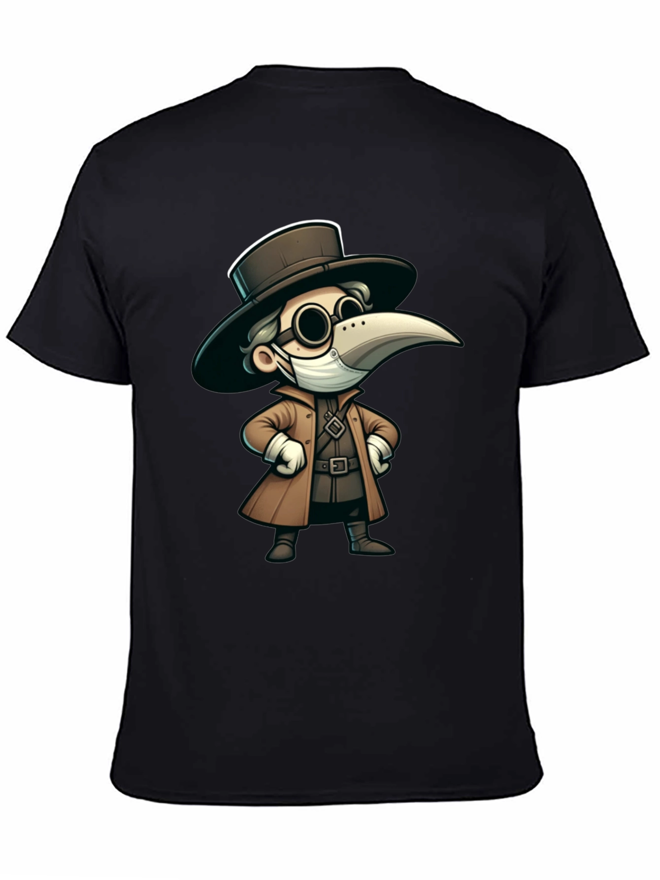 Plague Doctor Cartoon T-Shirt