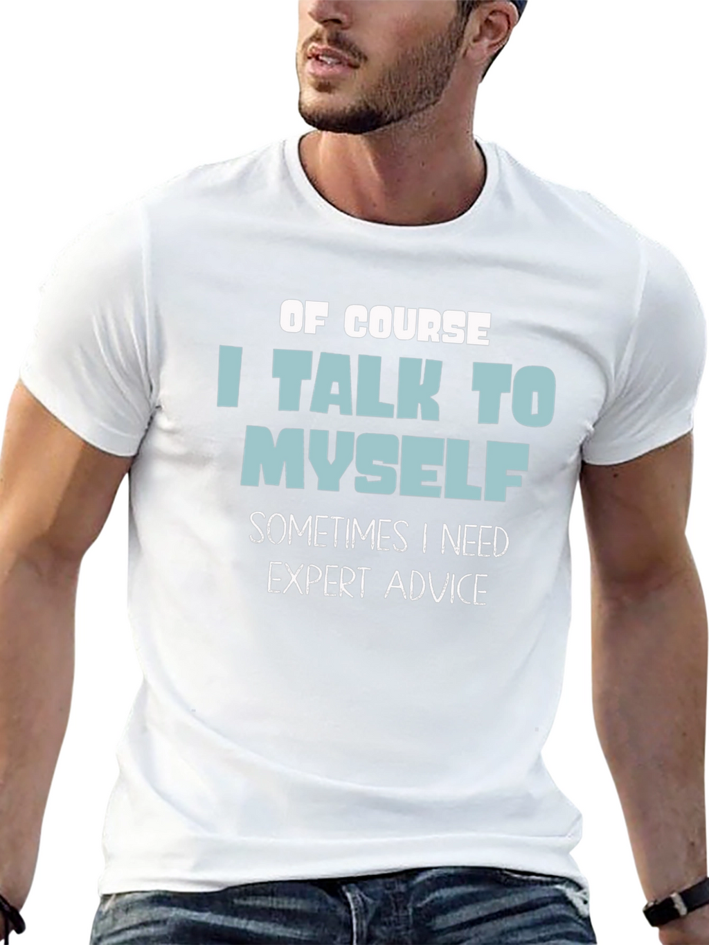 Funny I Talk to Myself Graphic T-Shirt