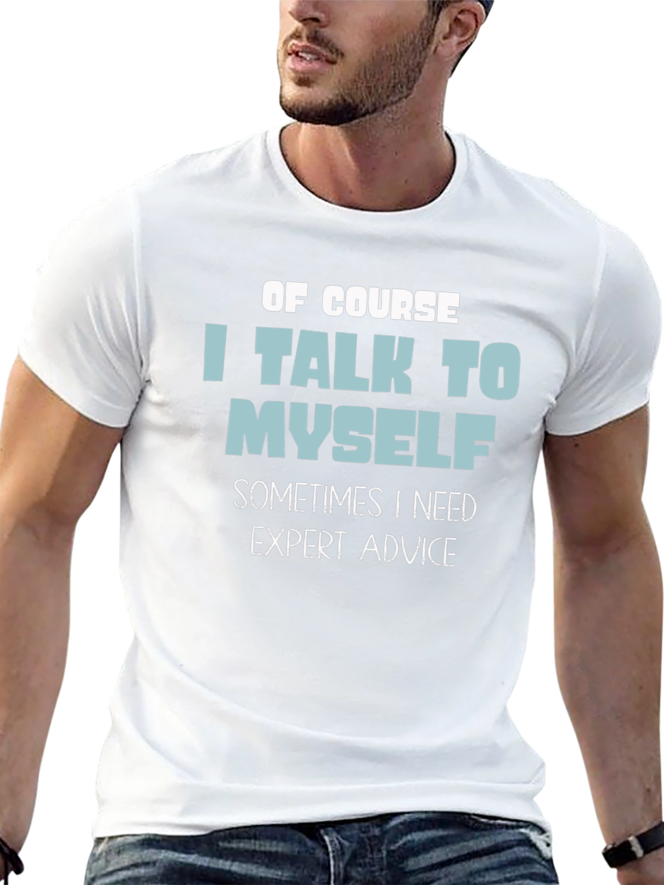 Funny I Talk to Myself Graphic T-Shirt