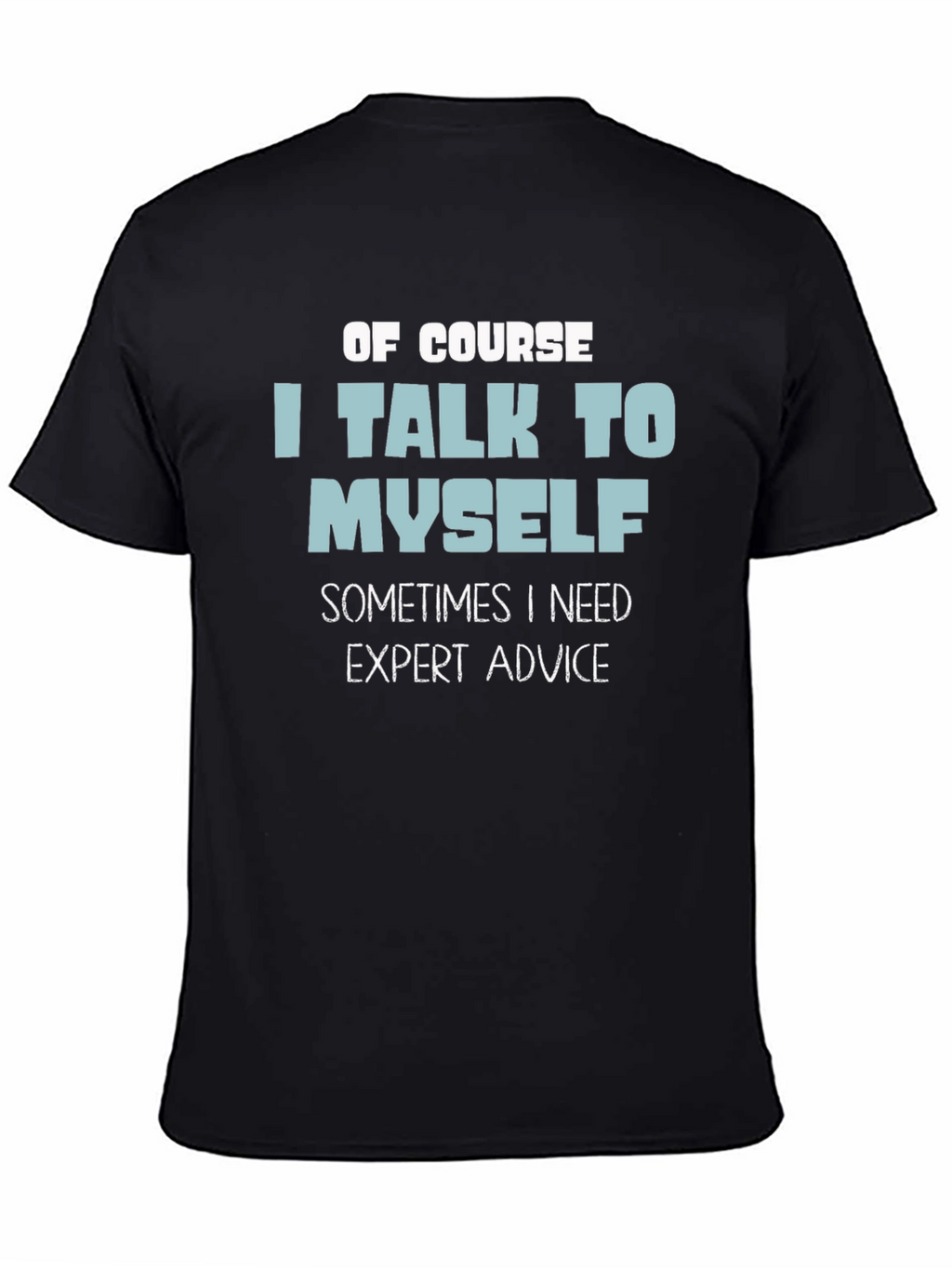 Funny I Talk to Myself Graphic T-Shirt