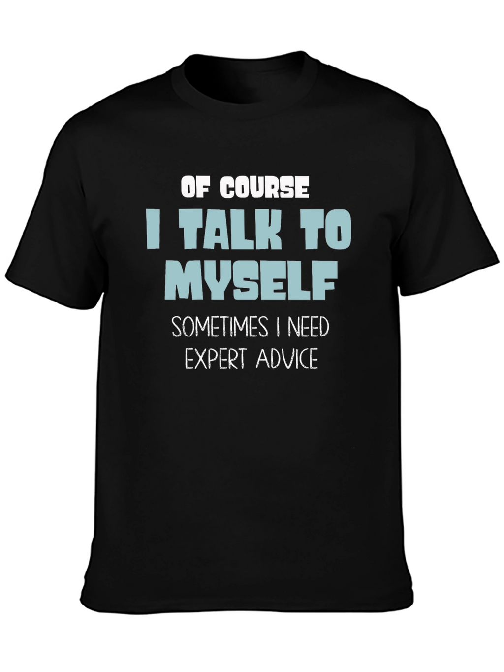 Funny I Talk to Myself Graphic T-Shirt