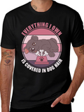 Dog Hair Lover T-Shirt - Cute Dog Design