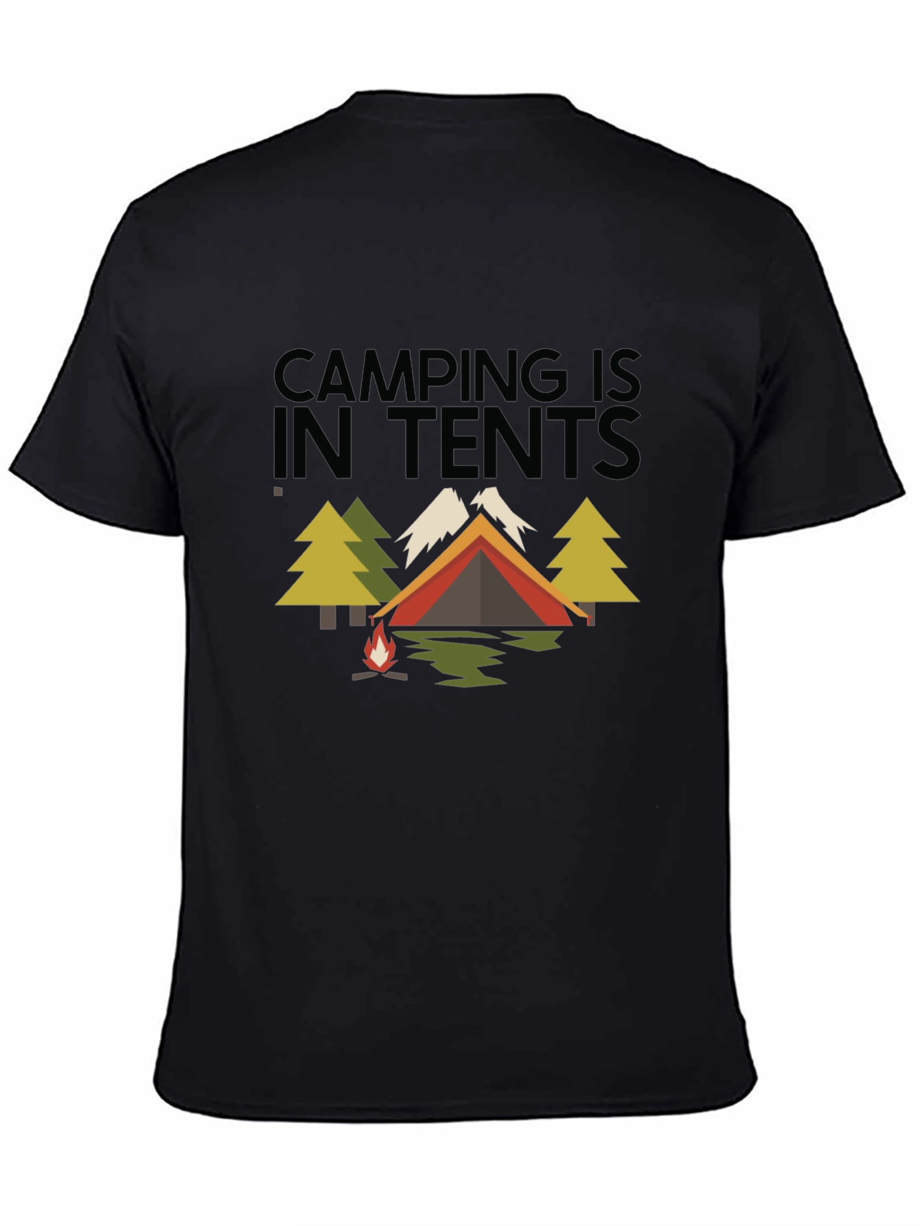 Camping in Tents Graphic Tee - Adventure Ready