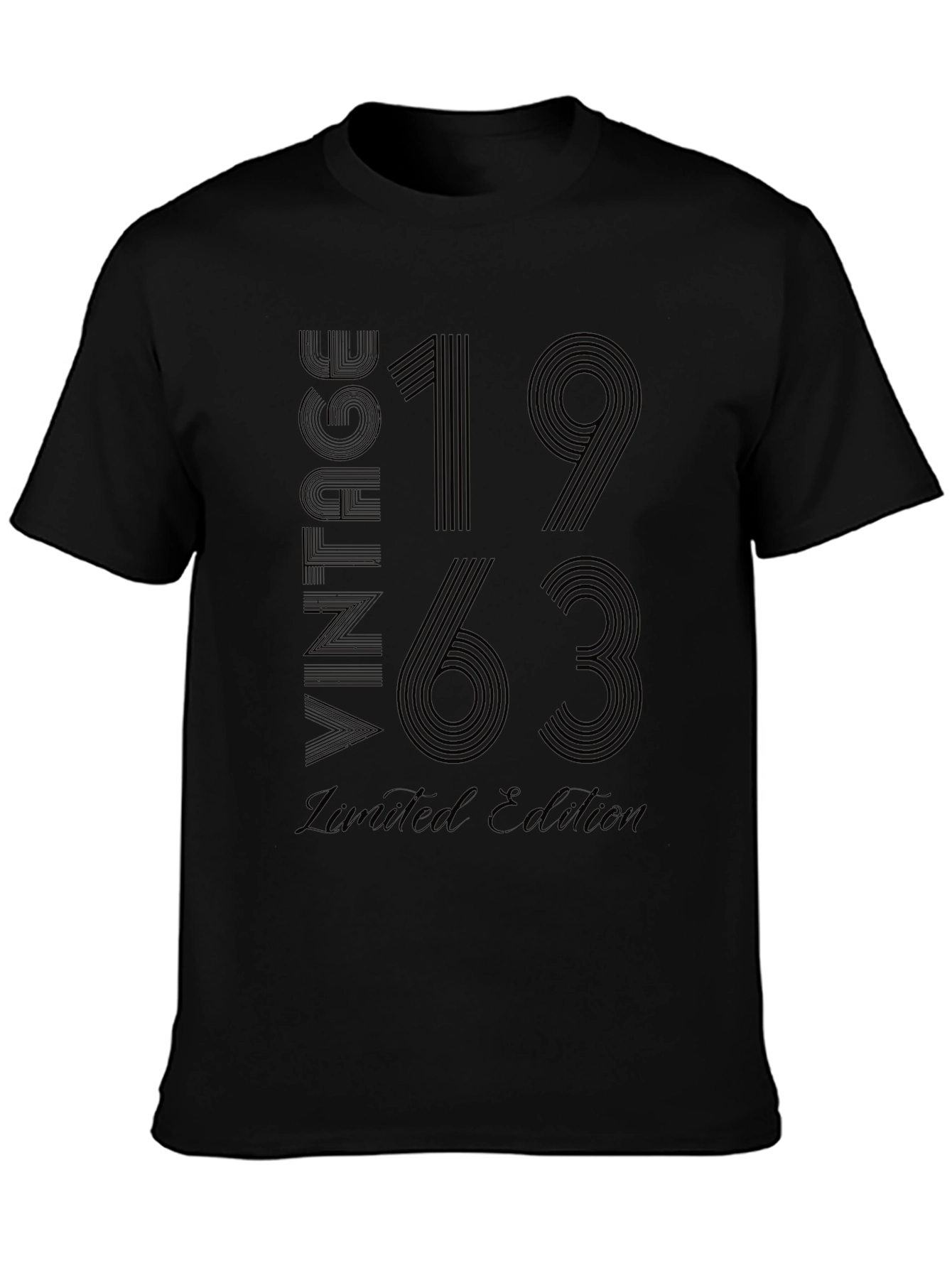 Vintage 1963 Limited Edition Black T-Shirt