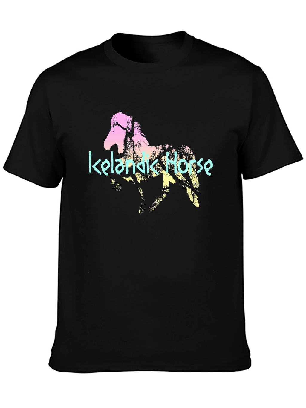 Icelandic Horse Graphic Tee - Stylish Comfort