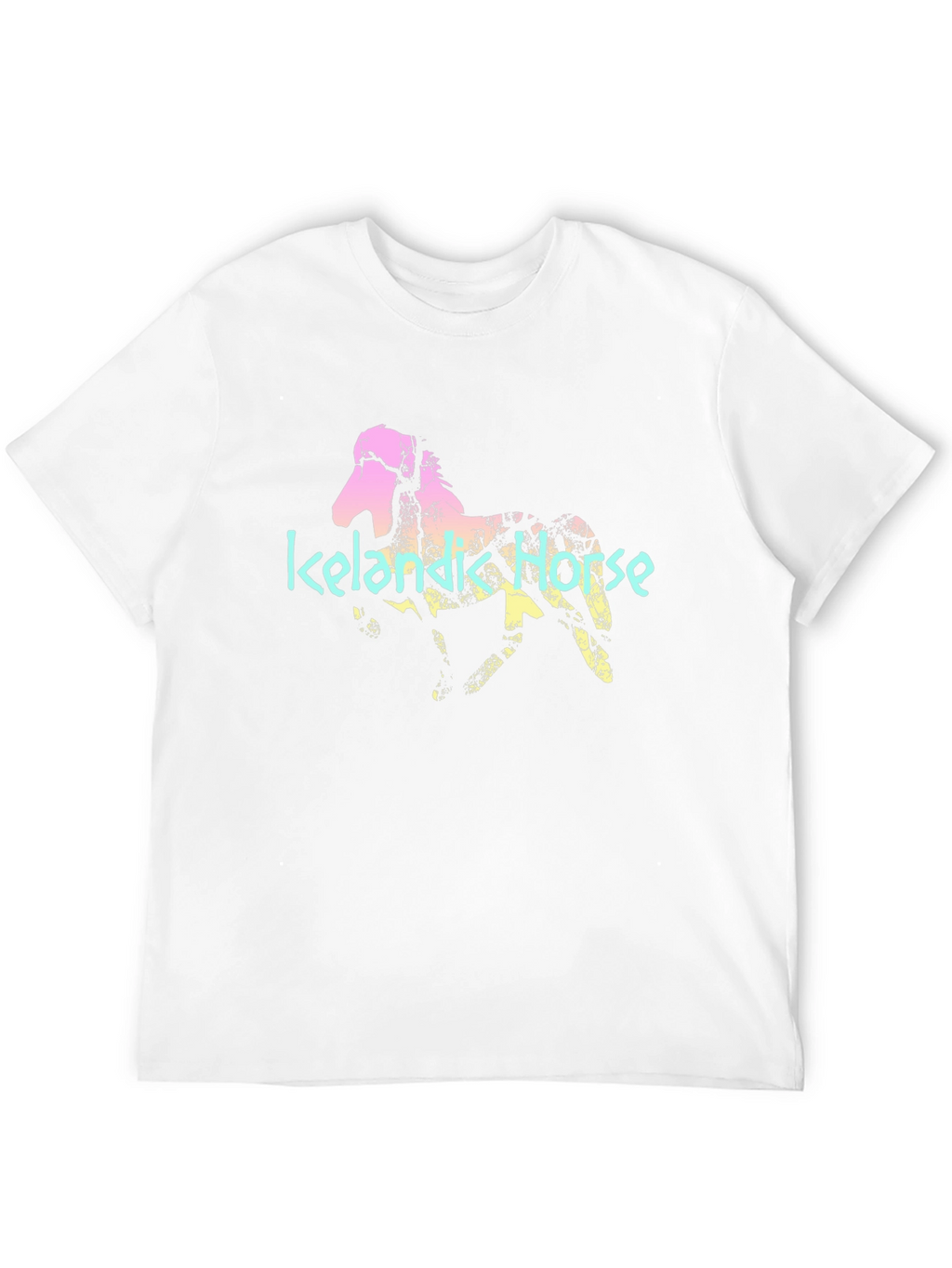 Icelandic Horse Graphic Tee - Stylish Comfort