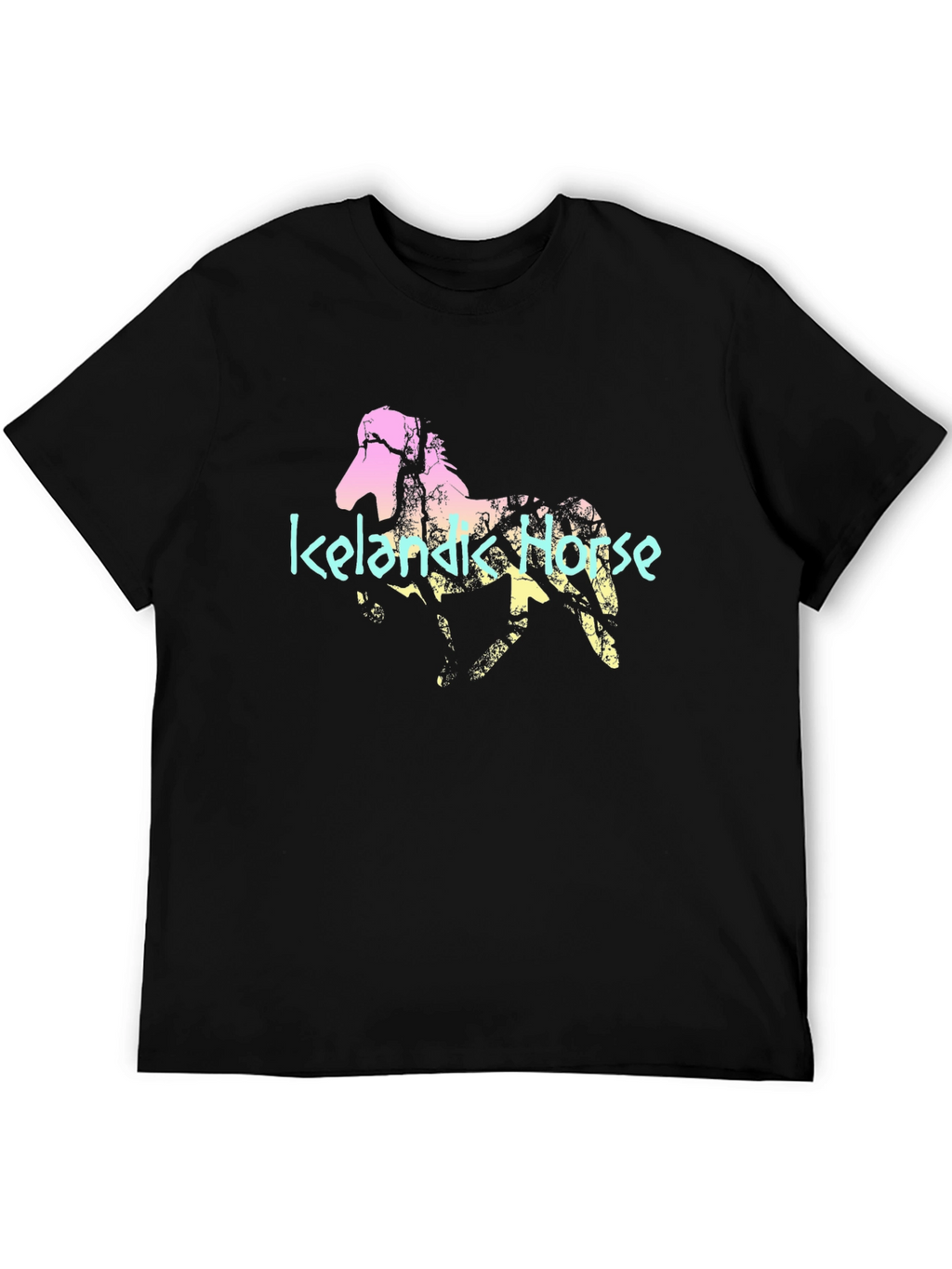 Icelandic Horse Graphic Tee - Stylish Comfort
