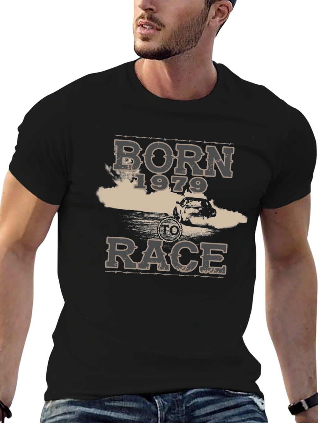 Born 1979 To Race Graphic T-Shirt