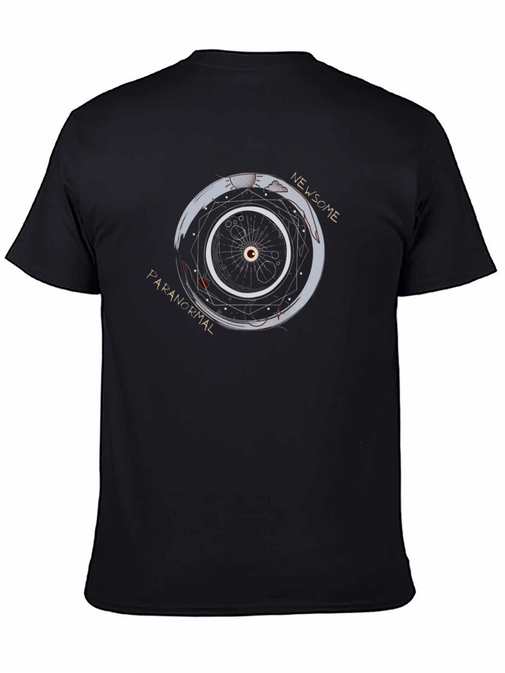 Paranormal Newsom Graphic Tee - Black