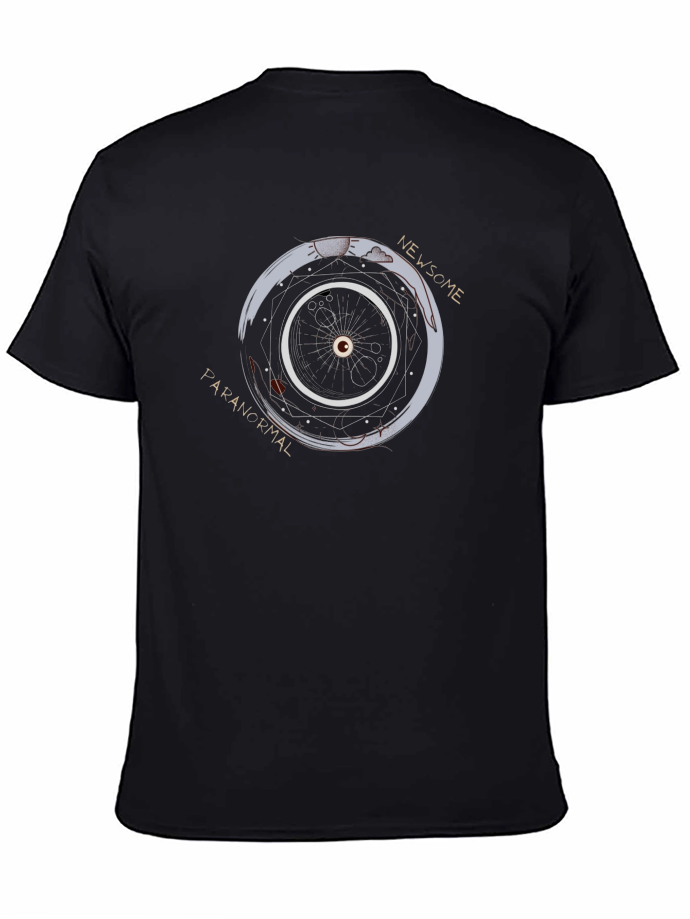 Paranormal Newsom Graphic Tee - Black