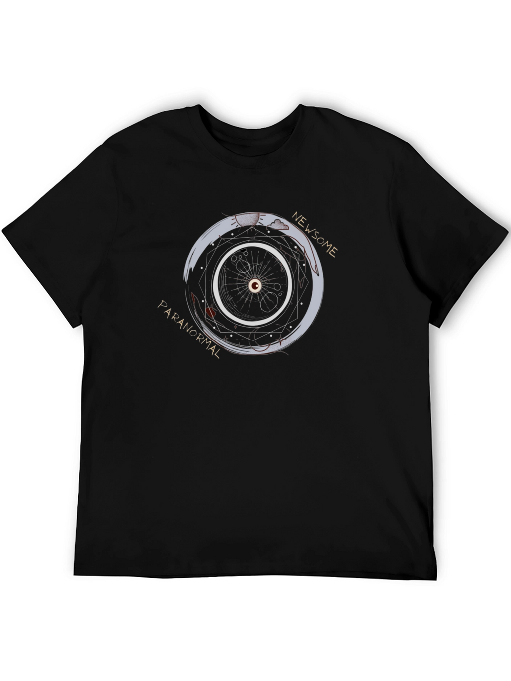 Paranormal Newsom Graphic Tee - Black