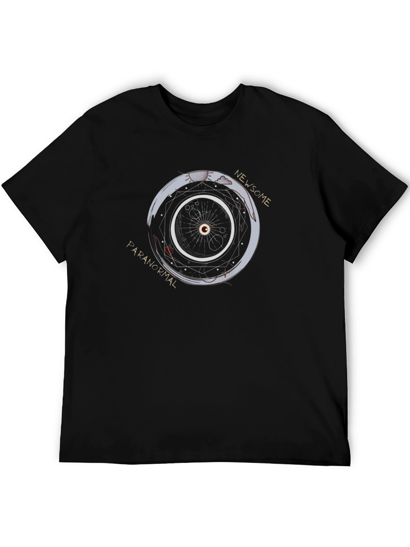 Paranormal Newsom Graphic Tee - Black