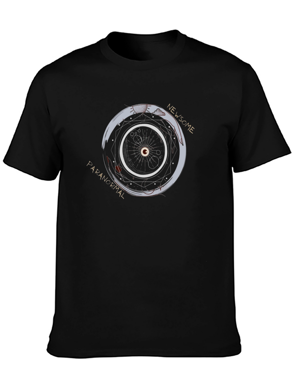 Paranormal Newsom Graphic Tee - Black