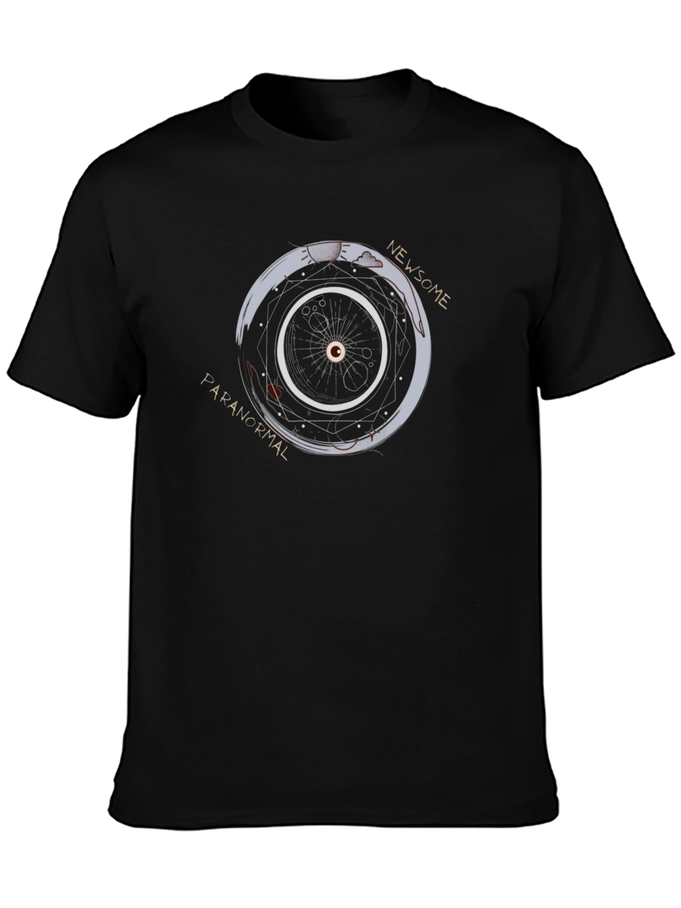 Paranormal Newsom Graphic Tee - Black